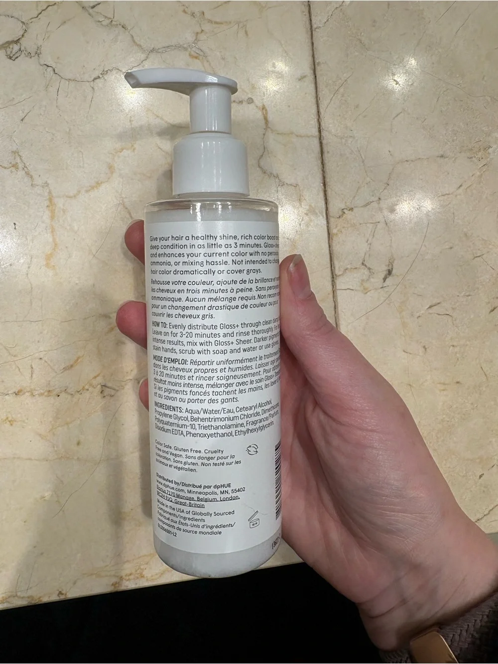 dpHUE Gloss+ Sheer Transparent Hair Gloss & Conditioner